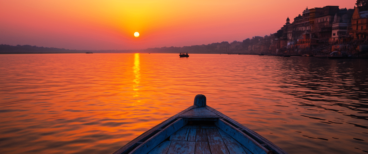 Morning boat rides in Varanasi