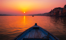 Morning boat rides in Varanasi